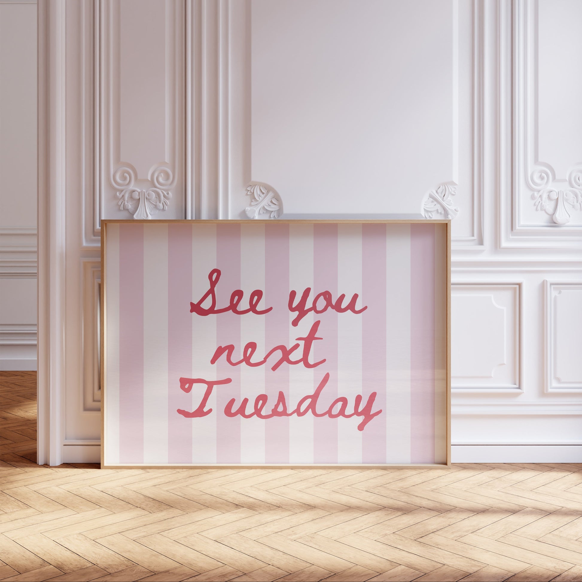 Pink Red See You Next Tuesday