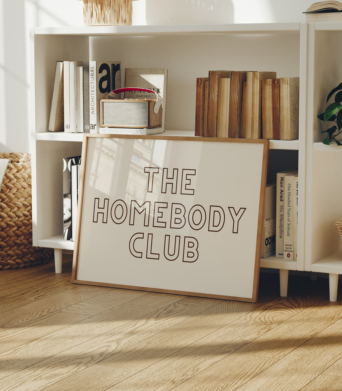 The Homebody Club — Outline Digital Print