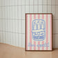 Bon Appetit Coastal Style Sardine Print - Digital Print