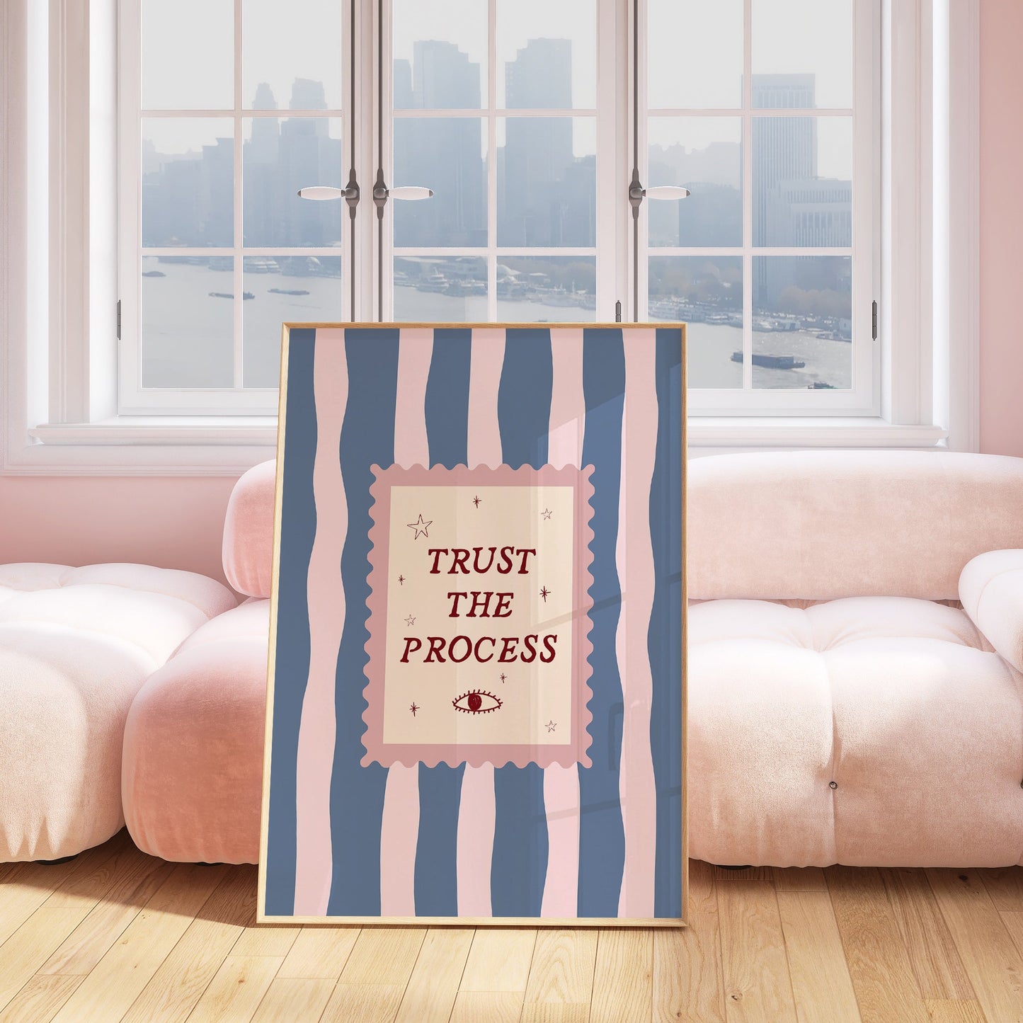 Trust The Process Manifestation Art - Digital Print