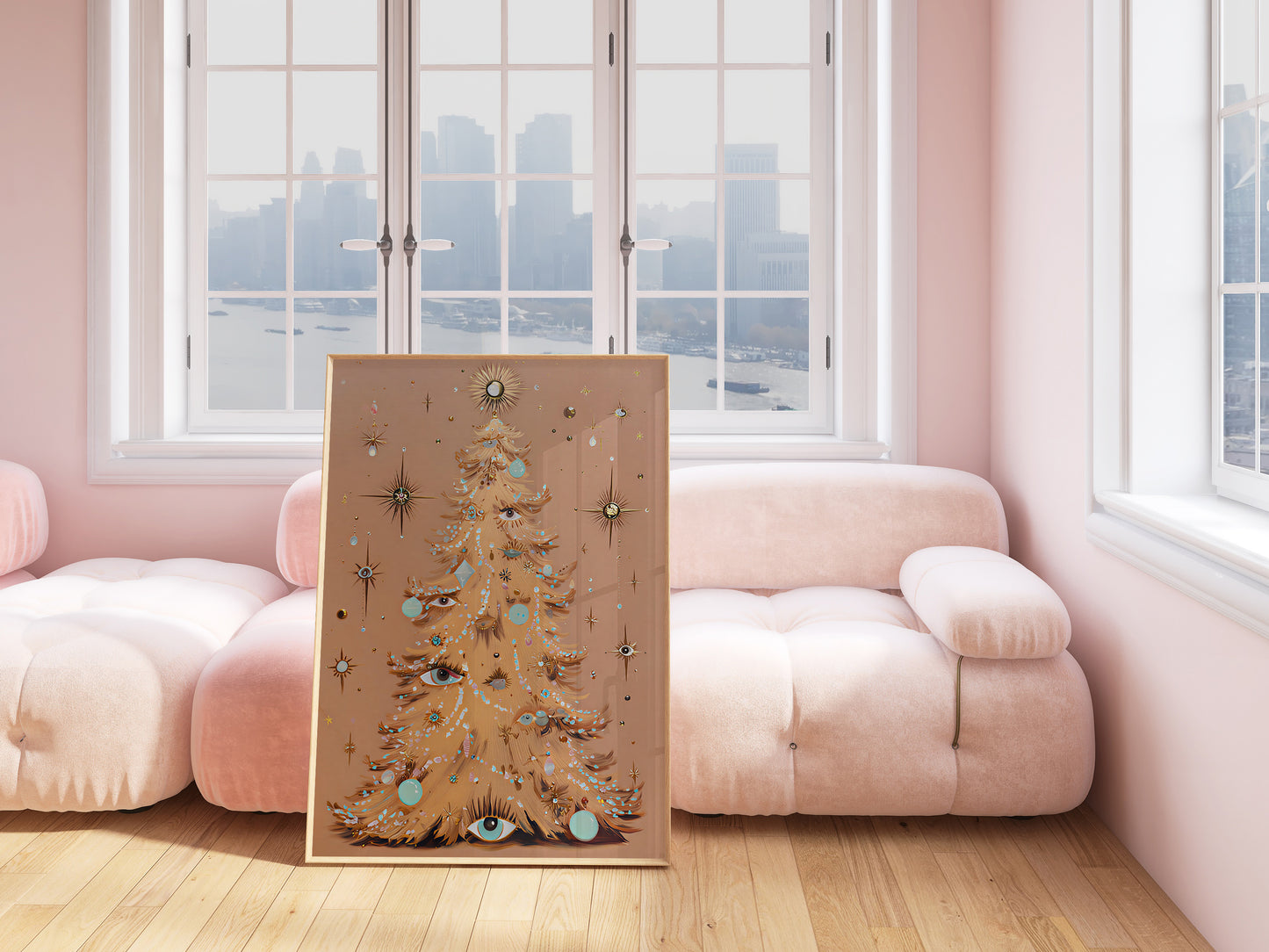 Mystic Boho Christmas Tree - Digital Print