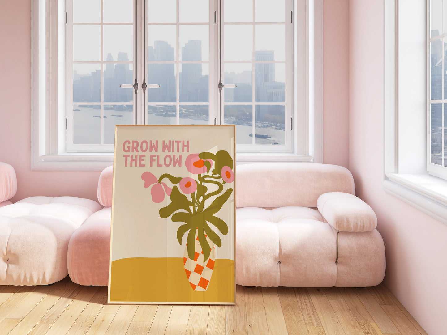 Grow With The Flow Wall Art Print