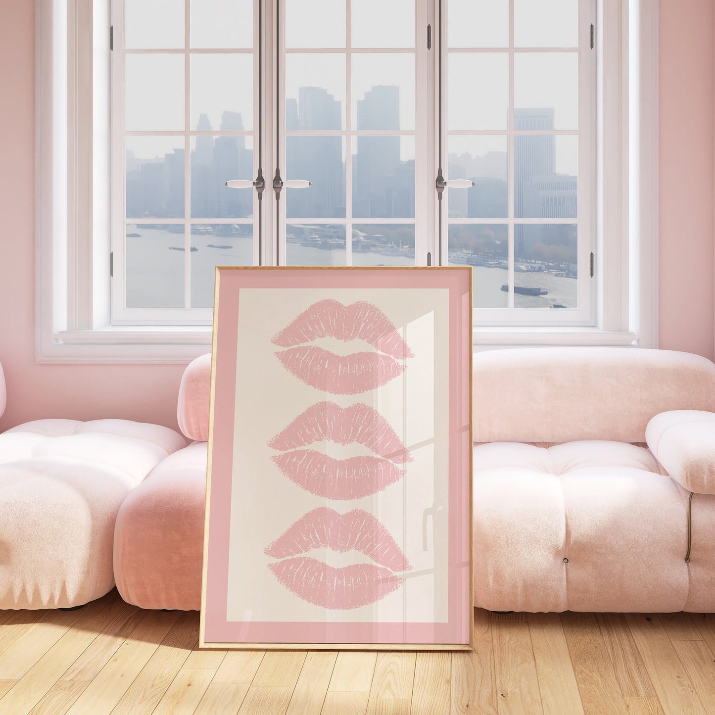 Pink Coquette Art Set of 3 - Trendy Gallery Wall Prints - Digital Print