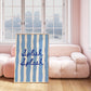 Splish Splash Striped Bathroom Print - Digital Print