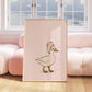 Cute Pimple Patch Duck Print - Digital Print