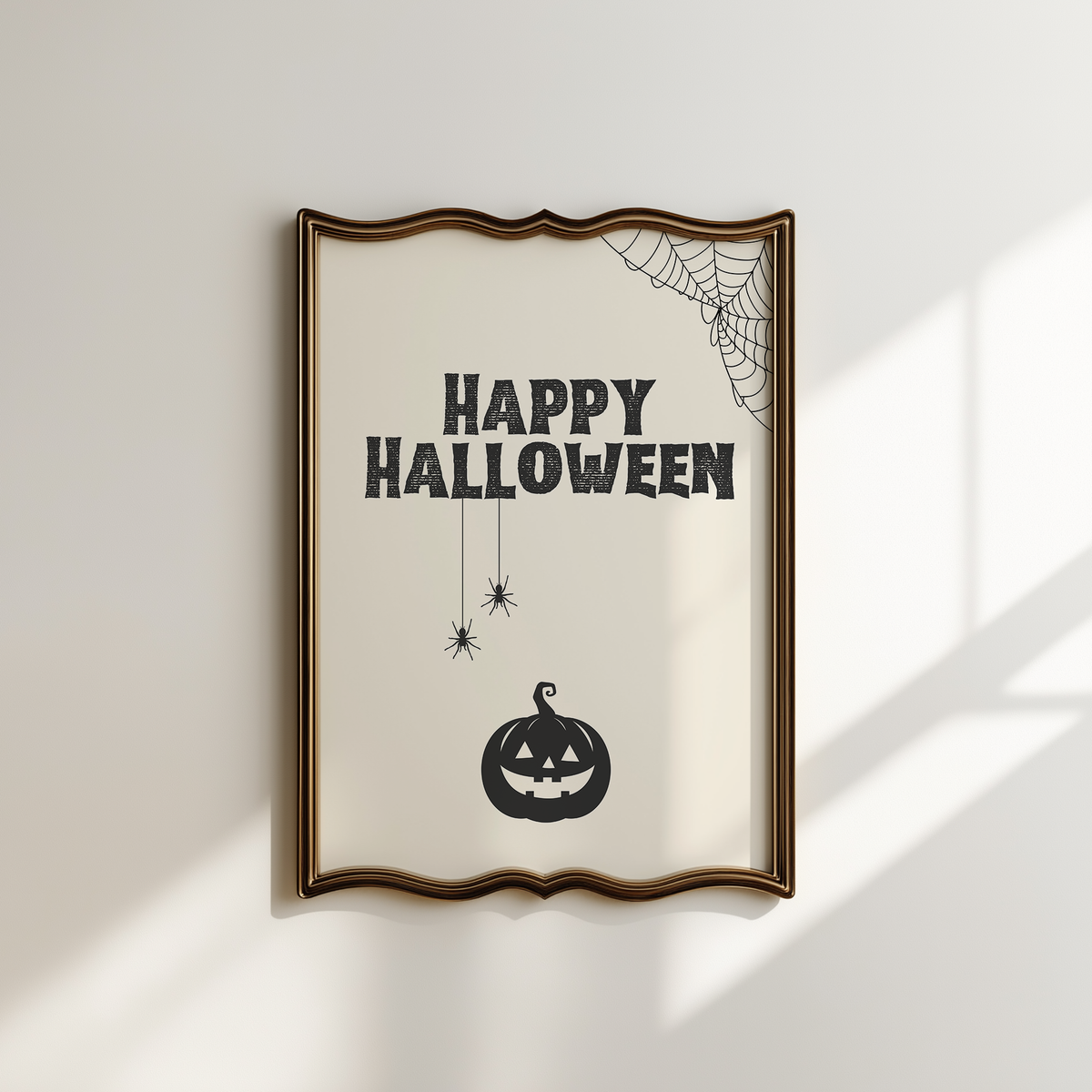 Halloween Print Set of 6 | Vintage Spooky Gallery Wall