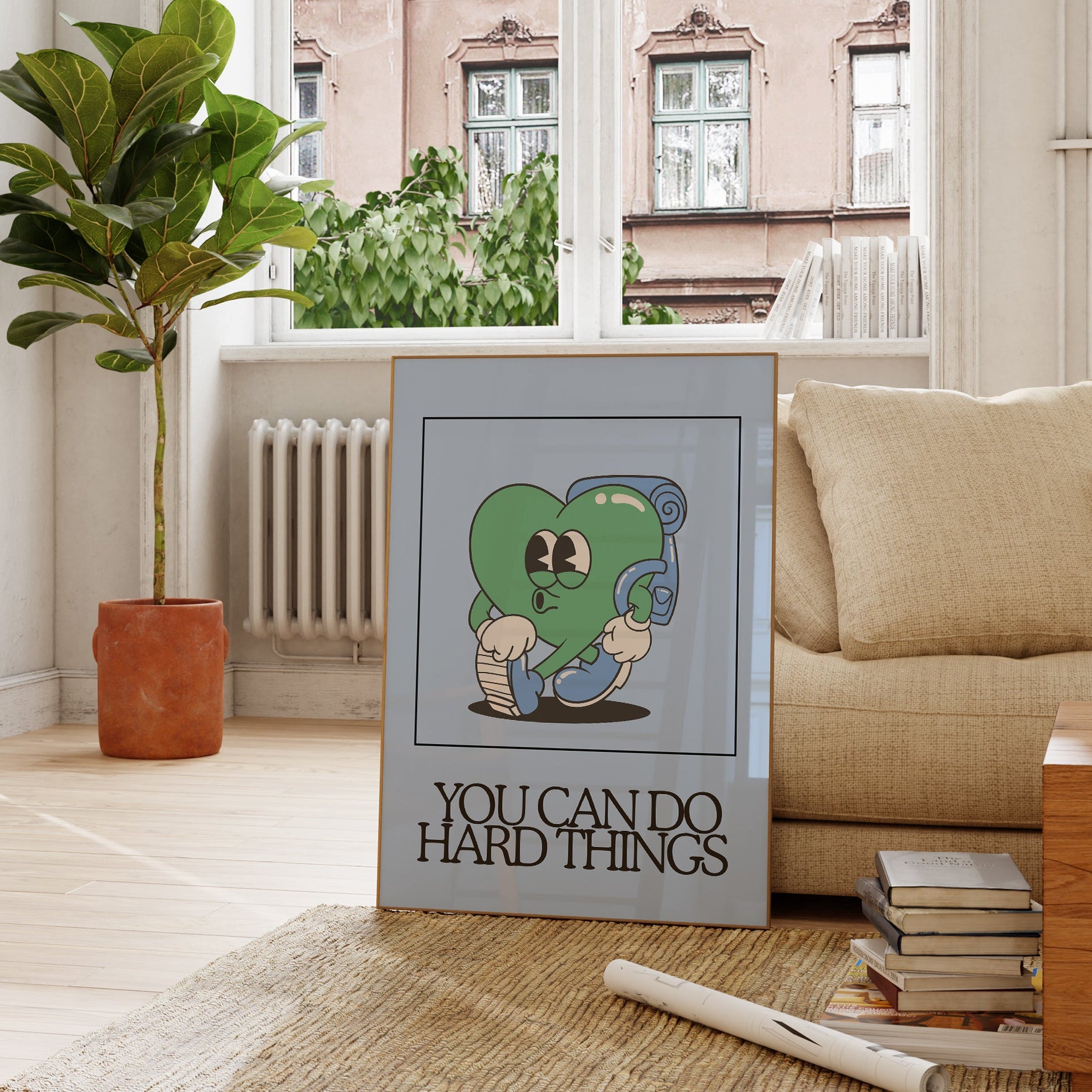 You Can Do Hard Things Classroom Art