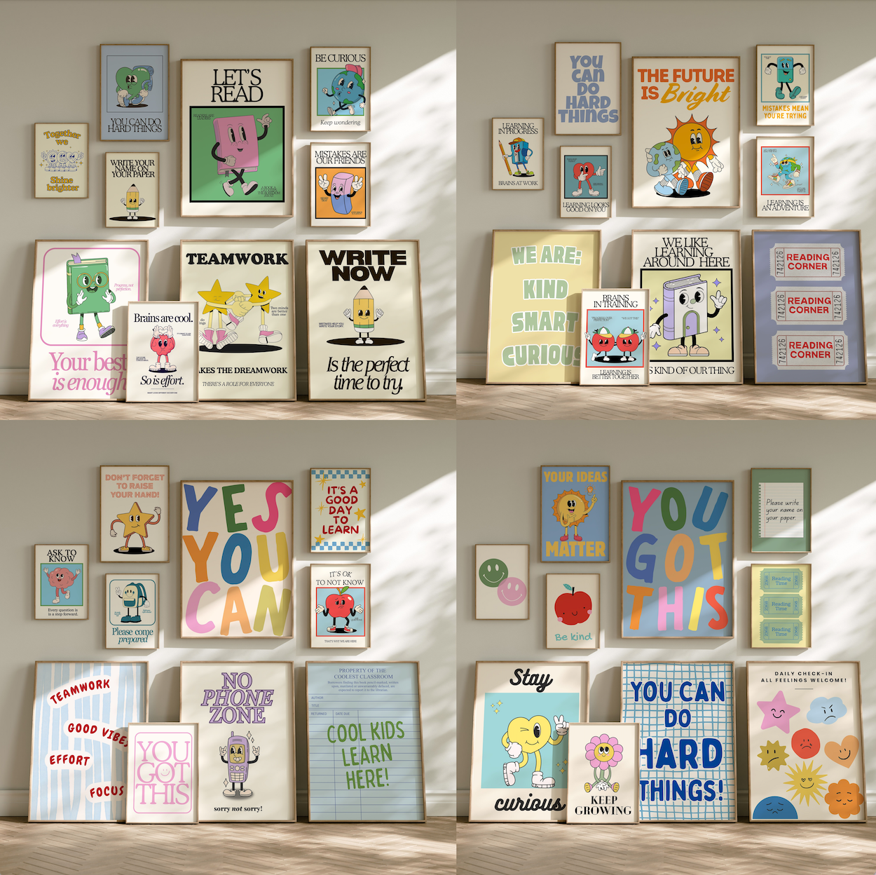 Ultimate Classroom Decor Bundle Set of 40 | Complete Teacher Wall Art Collection - Digital Print