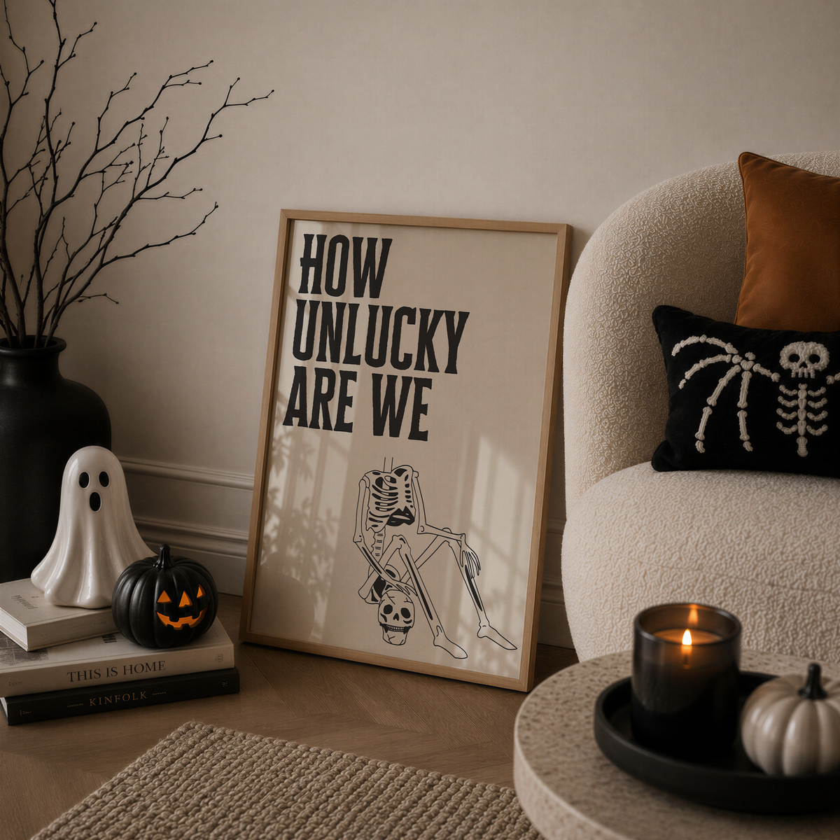 Halloween Print Set of 6 | Vintage Spooky Gallery Wall