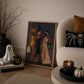 Retro Trick or Treat | Vintage Pin-Up Halloween Print