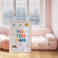 Yes You Can — Colourful Motivational Pennant Print
