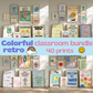 Ultimate Classroom Decor Bundle Set of 40 | Complete Teacher Wall Art Collection - Digital Print