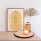 Yellow Sun Goddess Artwork - Digital Print