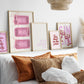 Pink Preppy Coquette Gallery Set of 5 - Digital Print