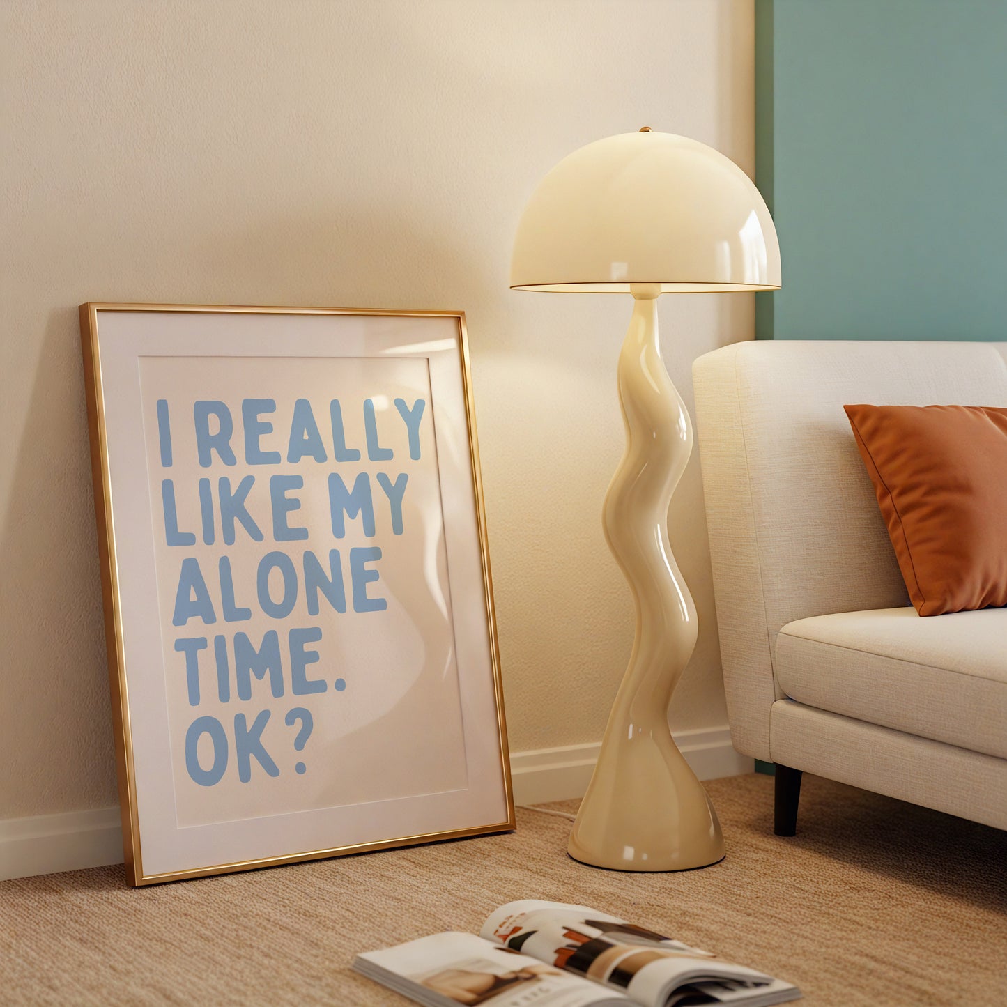 I Really Like My Alone Time OK — Digital Print