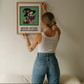 Bone-Afide Bookworm | Halloween Classroom Print