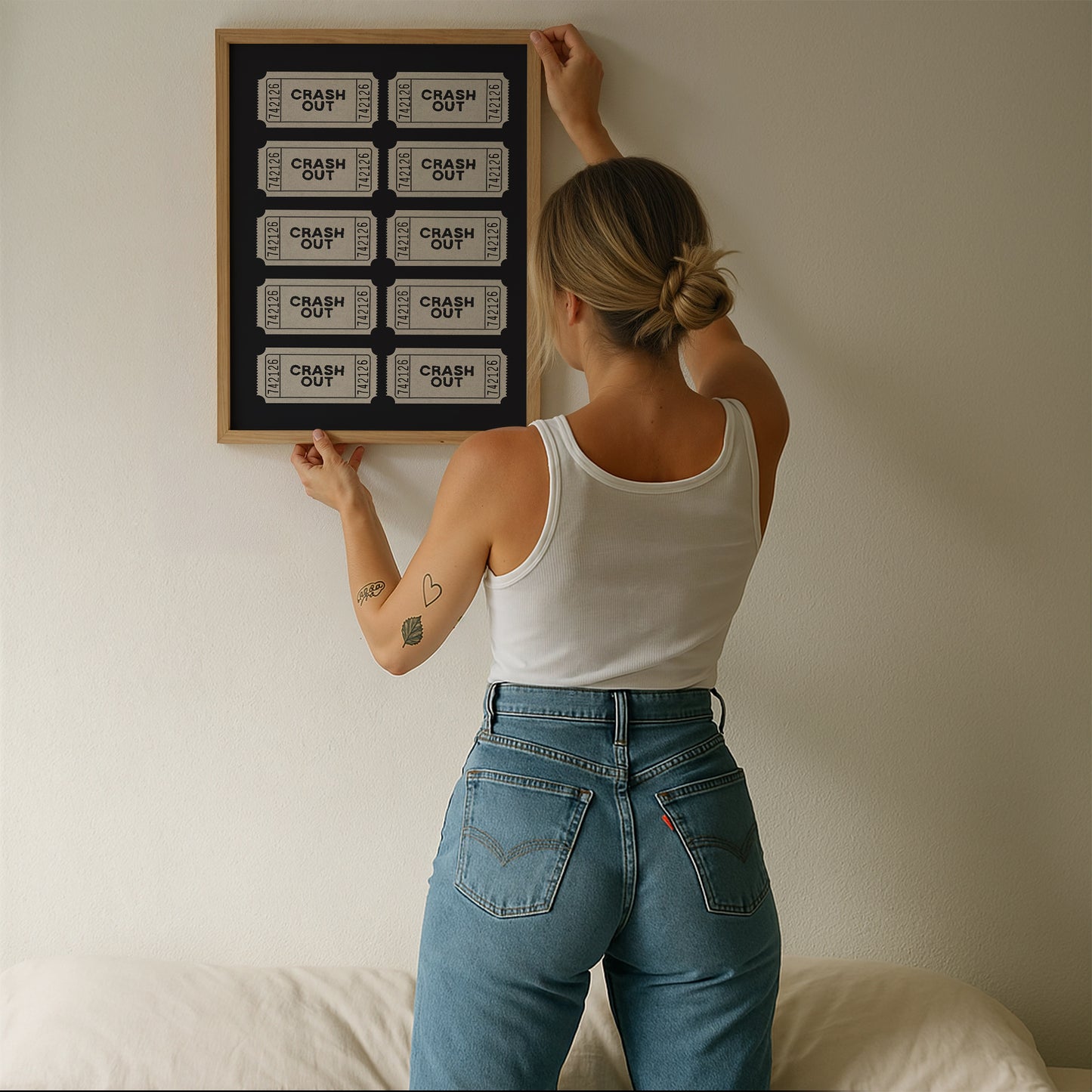 Crash Our Admission Ticket - Digital Print