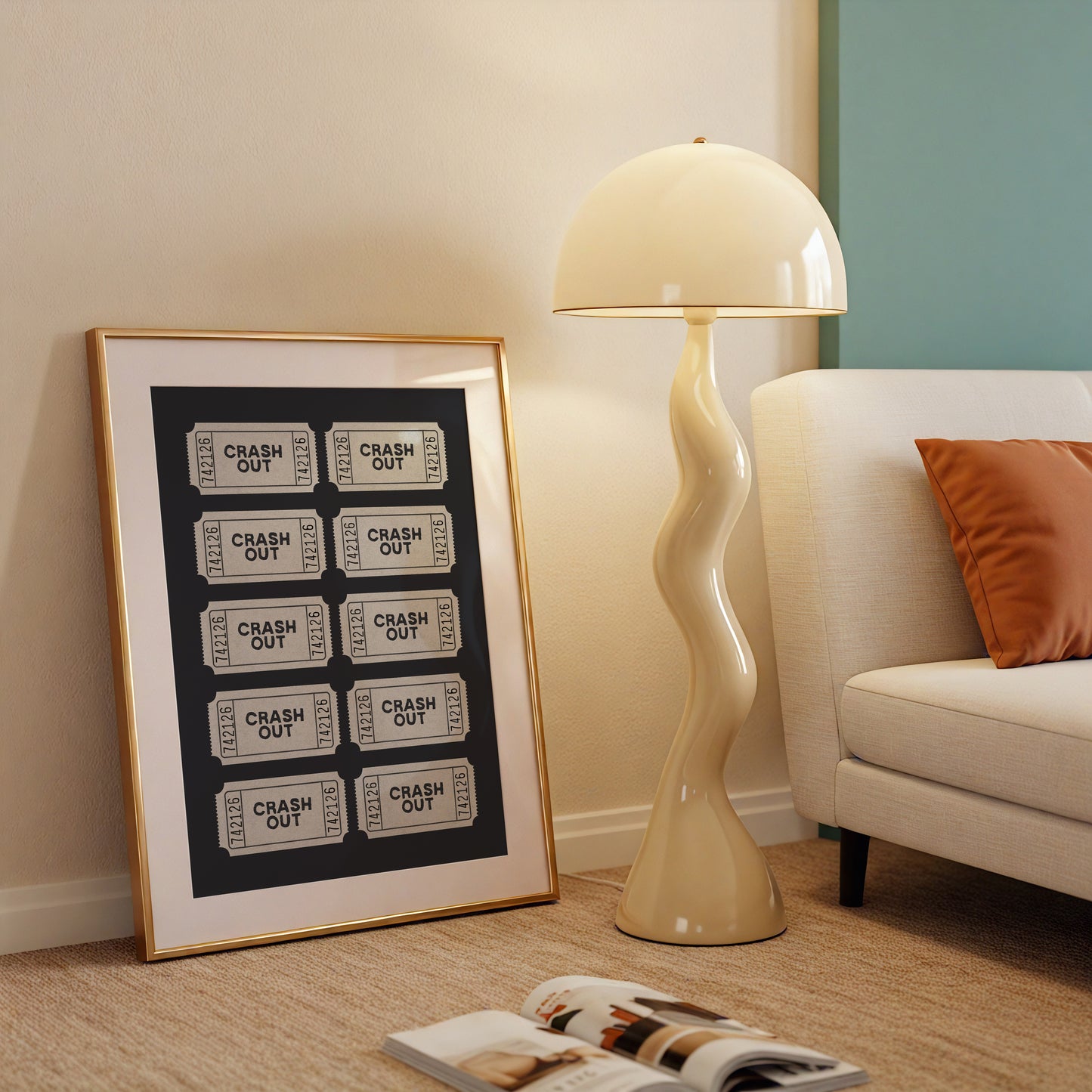 Crash Our Admission Ticket - Digital Print