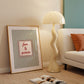 Sage Green Fun & Games Striped  Art - Digital Print
