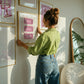 Pink Preppy Coquette Gallery Set of 5 - Digital Print