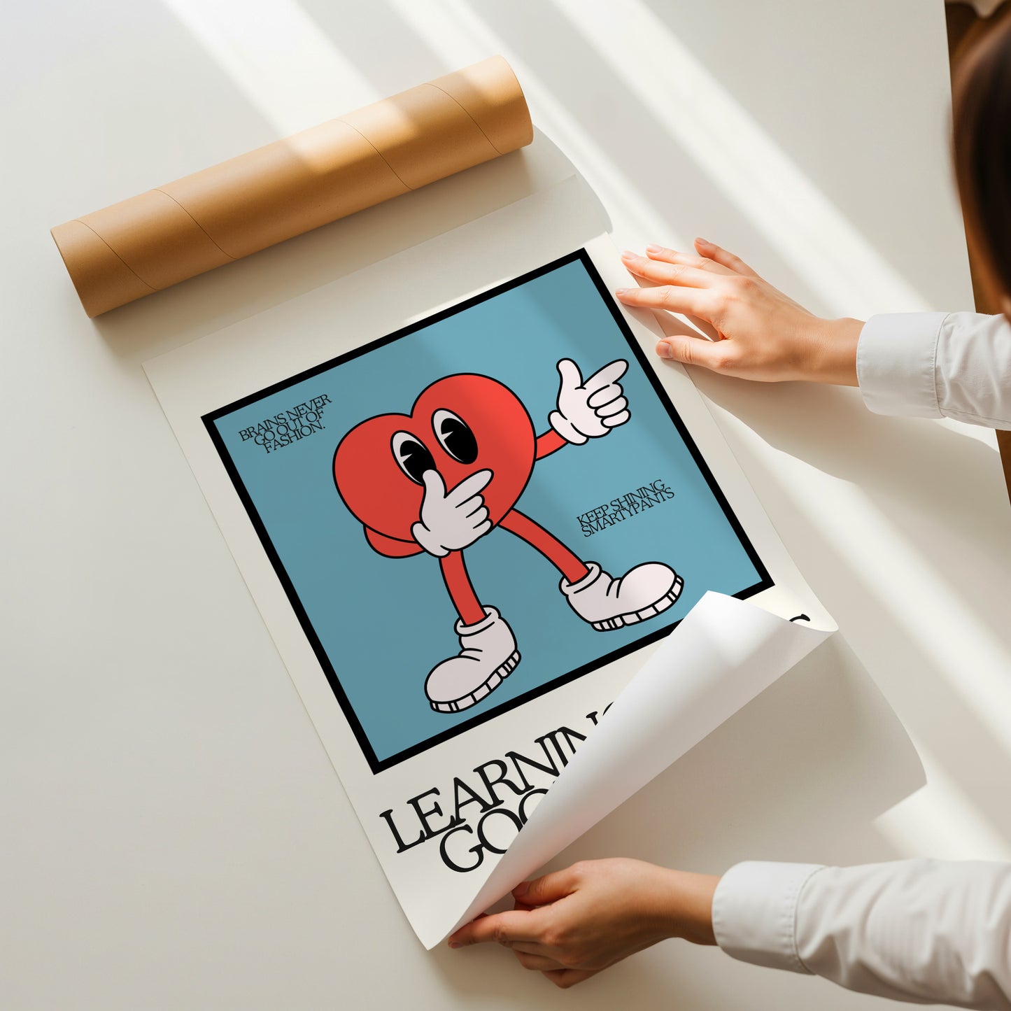Learning Look Good On You Classroom Art - Digital Print
