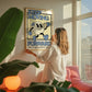 Keep Moving Forward — Retro Motivational Classroom Print