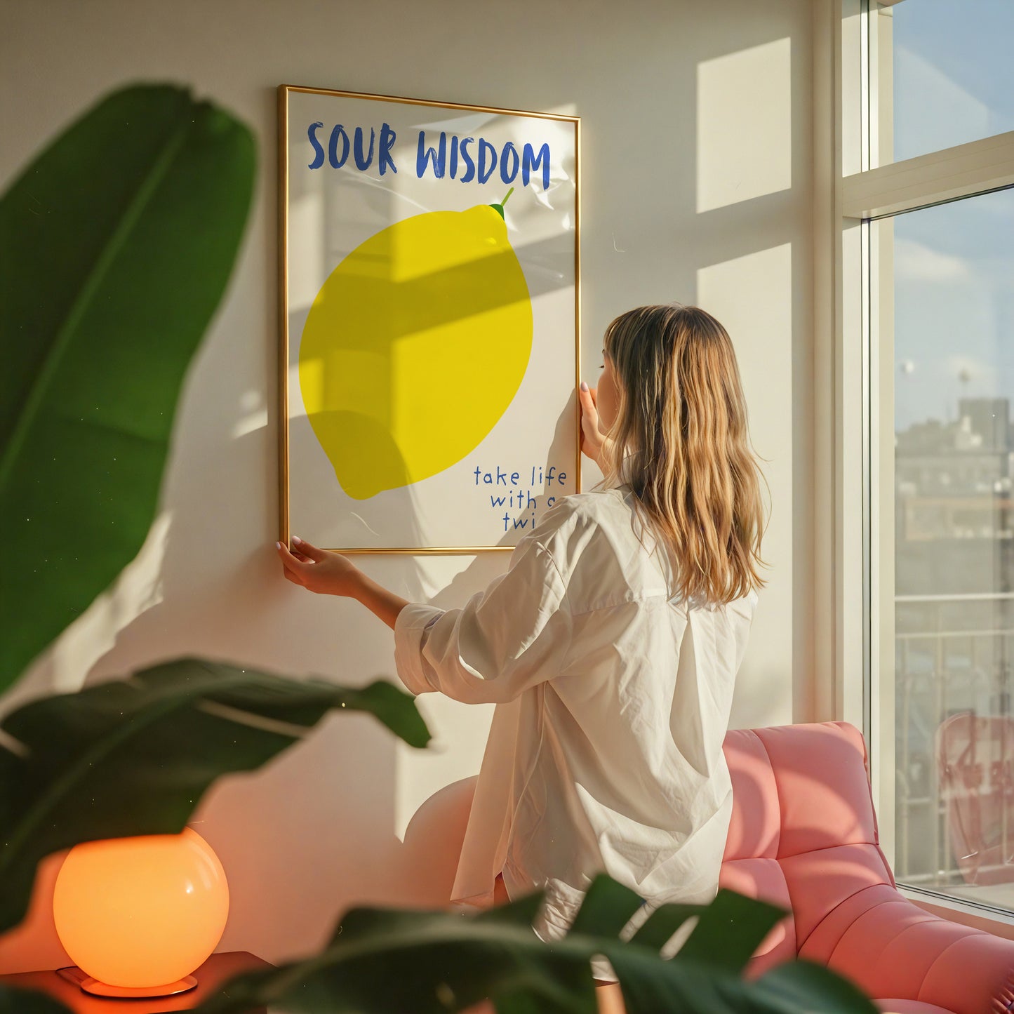Sour Wisdom Lemon Print - Digital Print