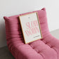 Pink Slow Down You Are Doing Fine Empowerment Art - Digital Print