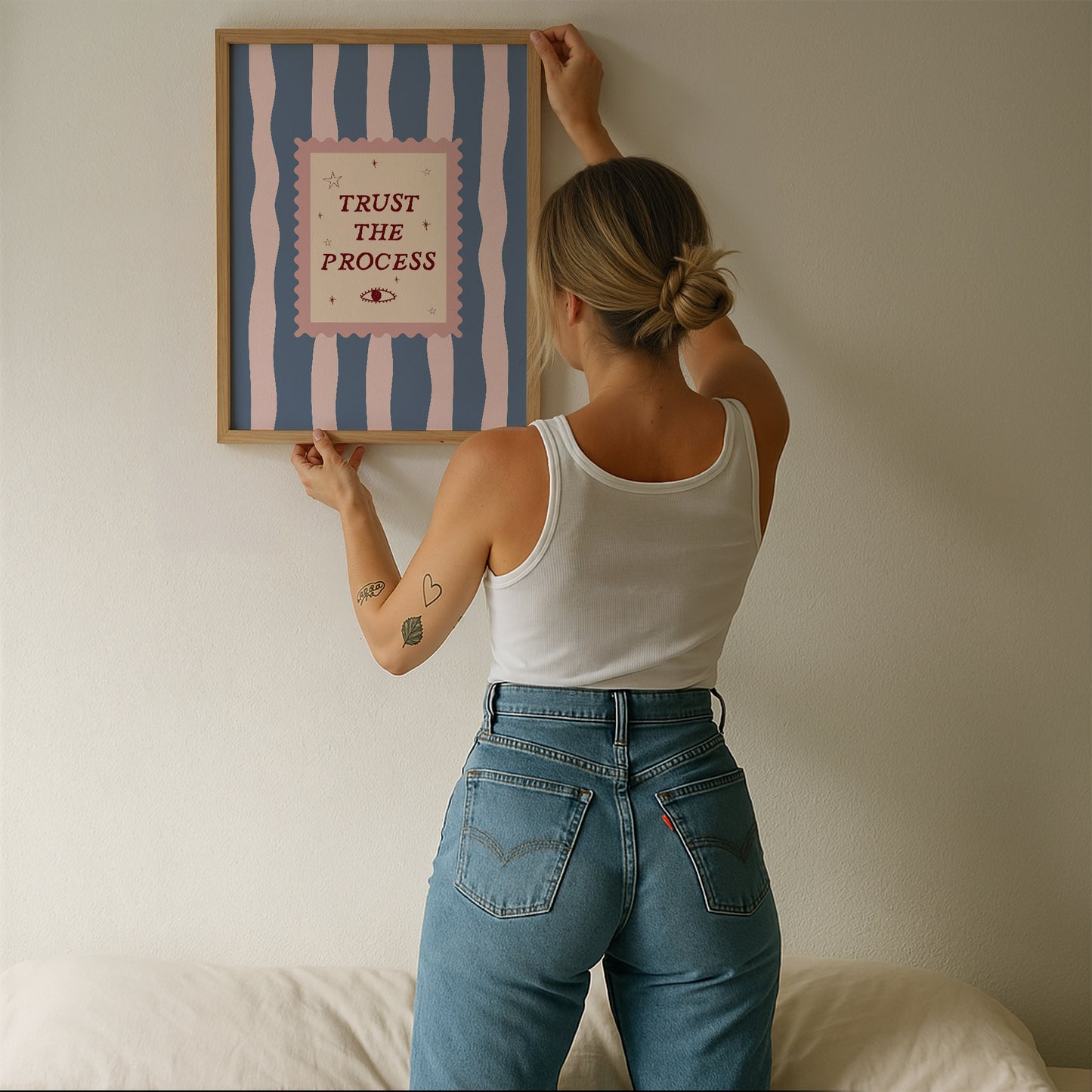 Trust The Process Manifestation Art - Digital Print