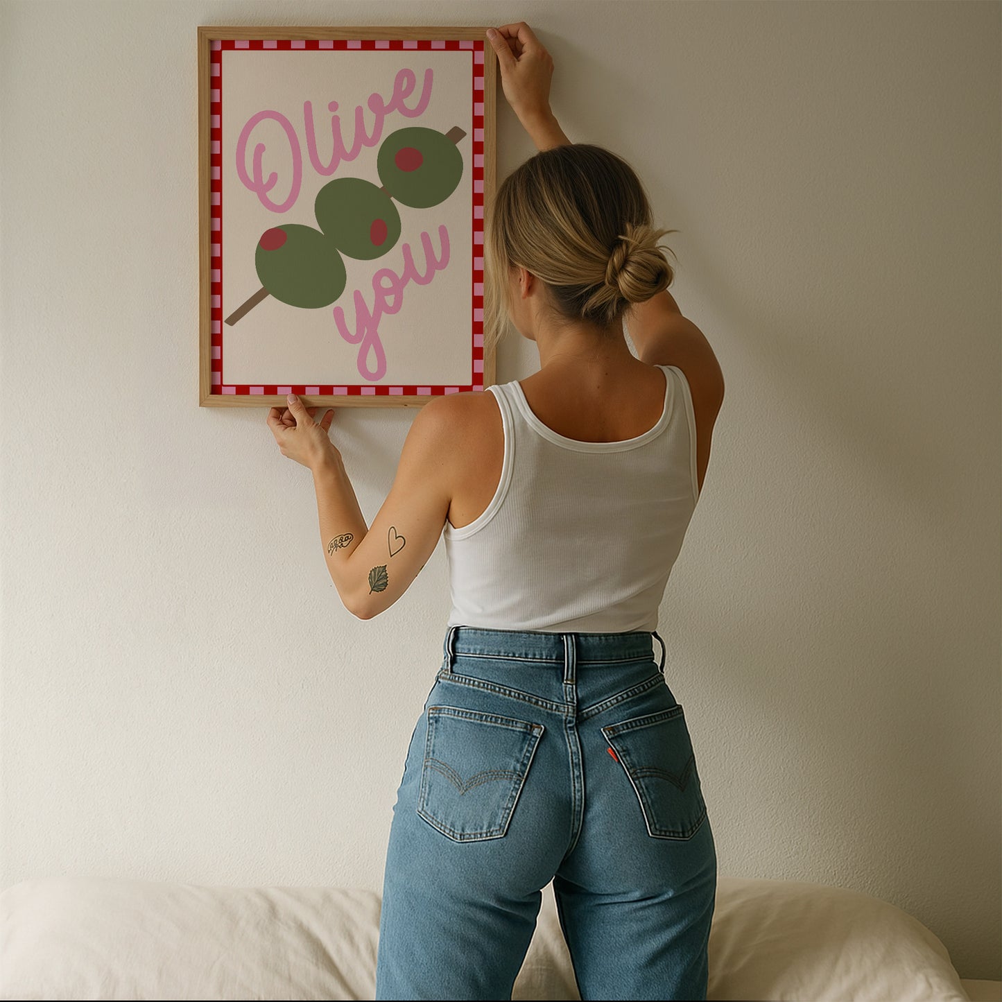 Olive I Love You Print - Digital Print