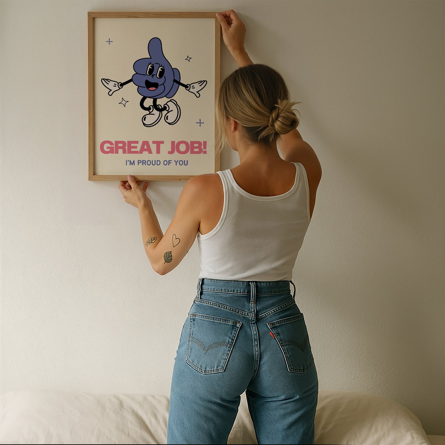 Great Job, Im Proud Of You Classroom Art |  Digital Print