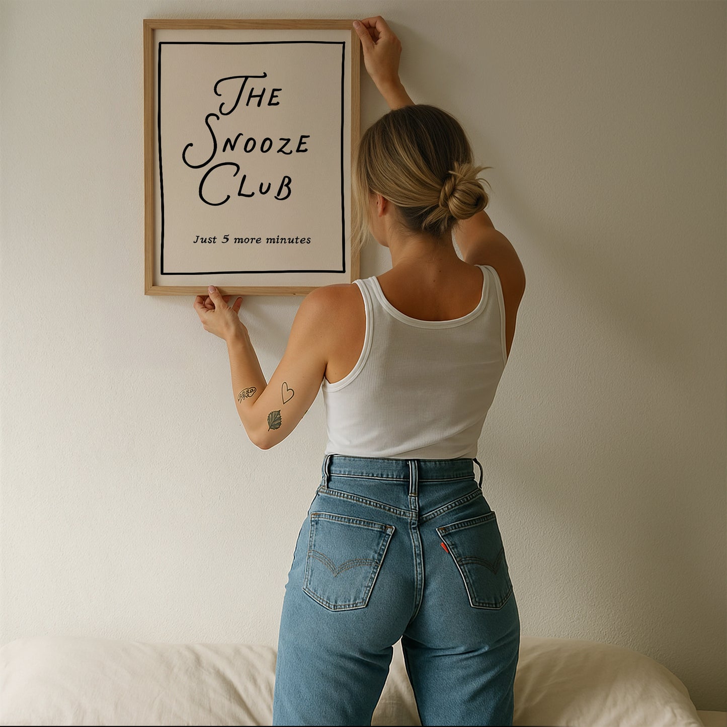 The Snooze Club Hand Drawn Art - Digital Print