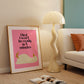 Cute Duck I lied I Won't Be Ready in 5 Minutes Print - Digital Print
