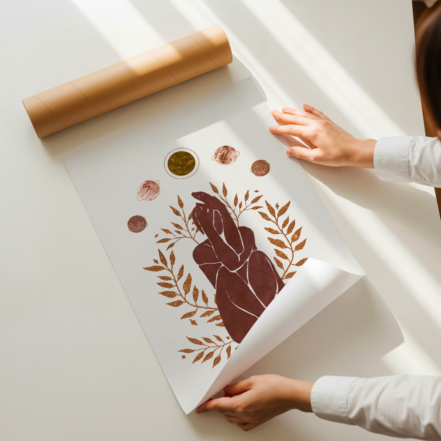 Planet Goddess - Digital Print