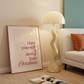 Candy Cane Martini Christmas Print Set of 3