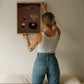 Retro Martini On Leopard Print Pool Table - Digital Print