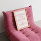 Pink Actually It Is All Fun & Games Quote Art - Digital Print