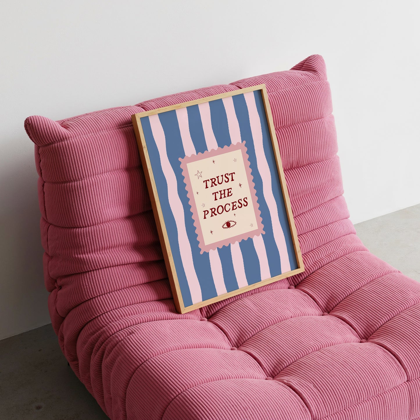 Trust The Process Manifestation Art - Digital Print