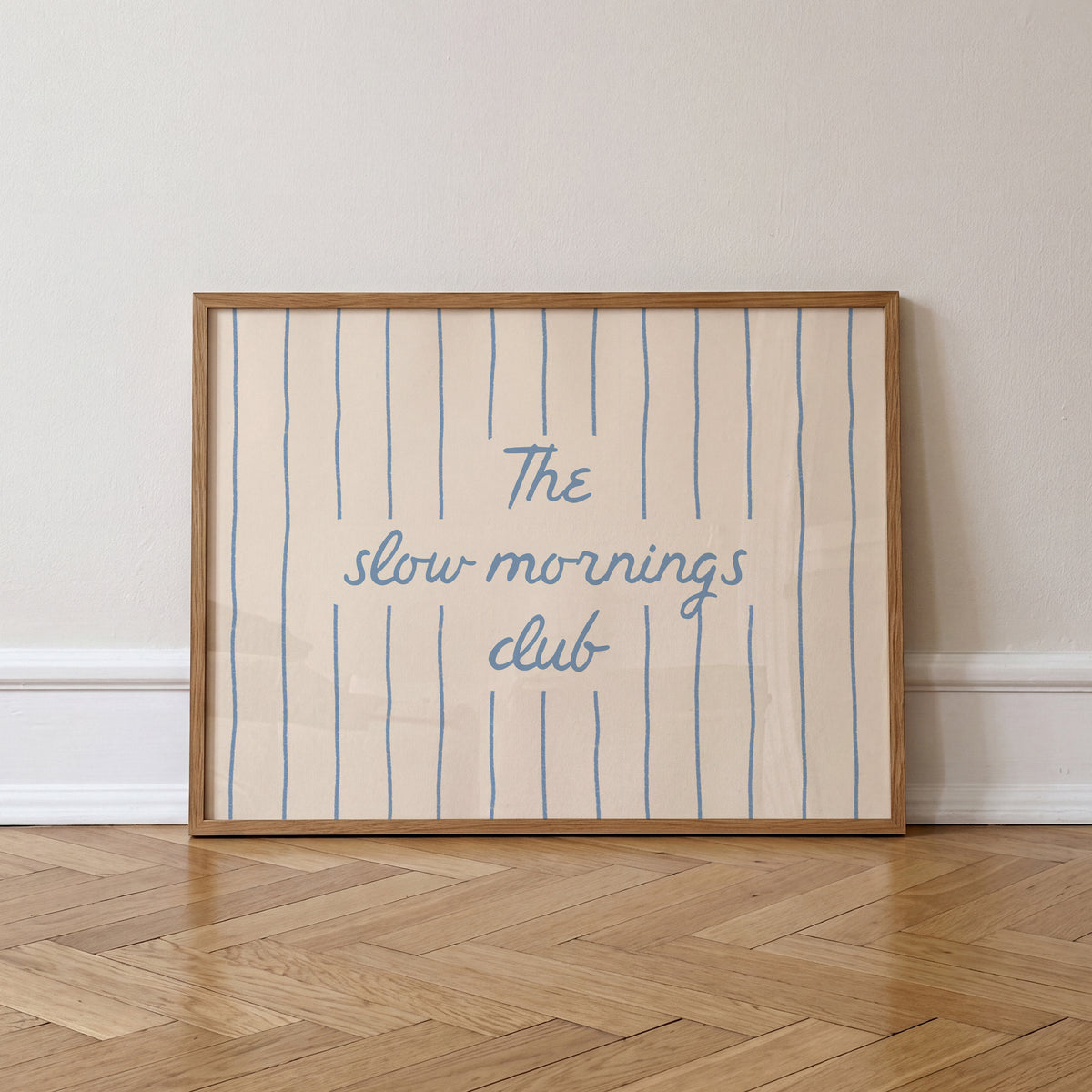 The Slow Mornings Club — Digital Print