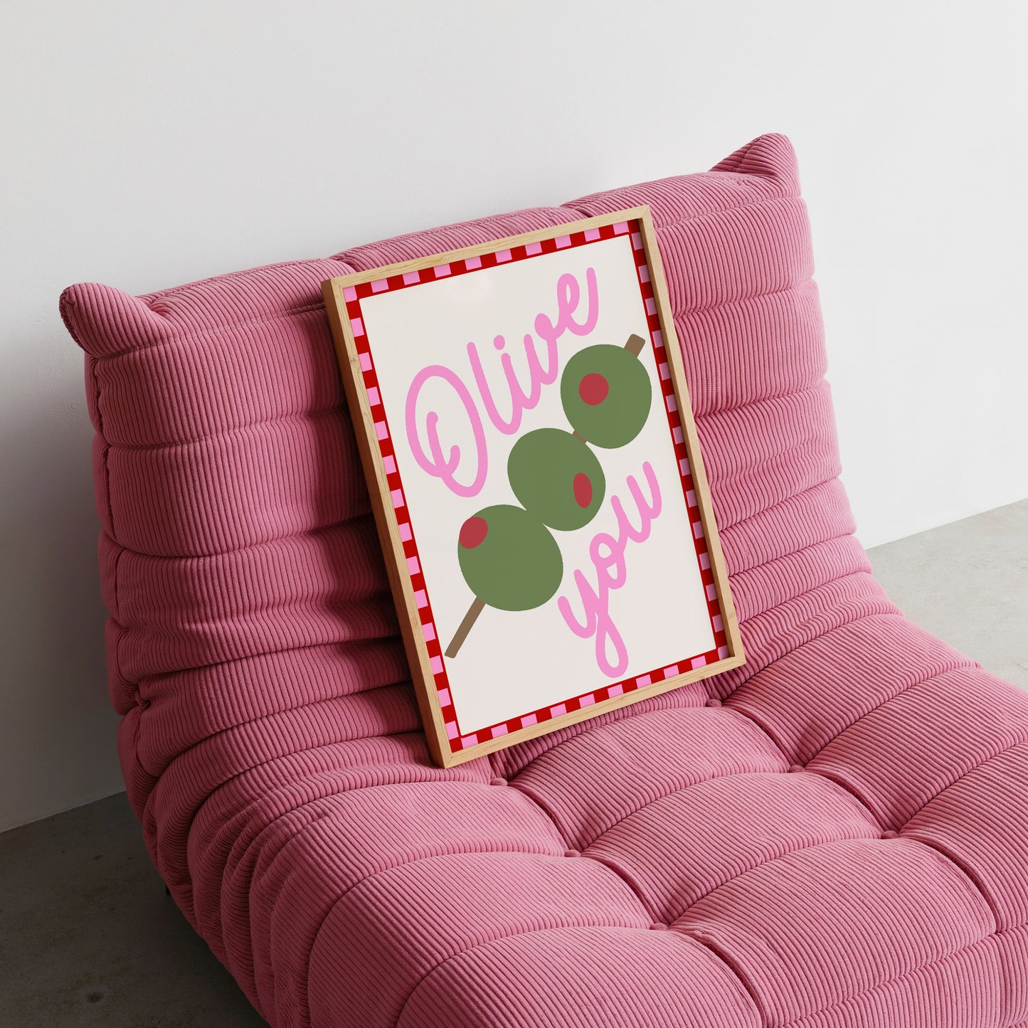 Olive I Love You Print - Digital Print