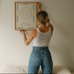 You Are My Sunshine Print | Blue and Yellow