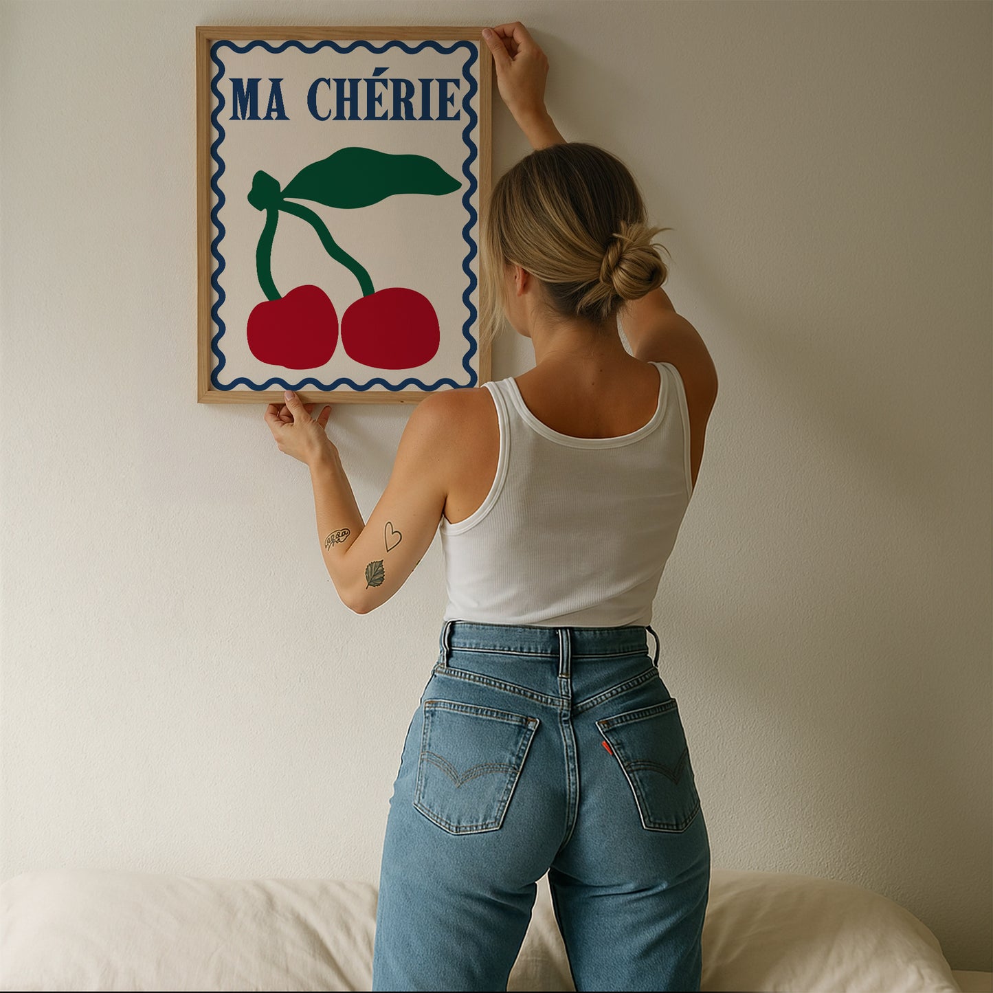 Ma Cherie Print - Digital Print