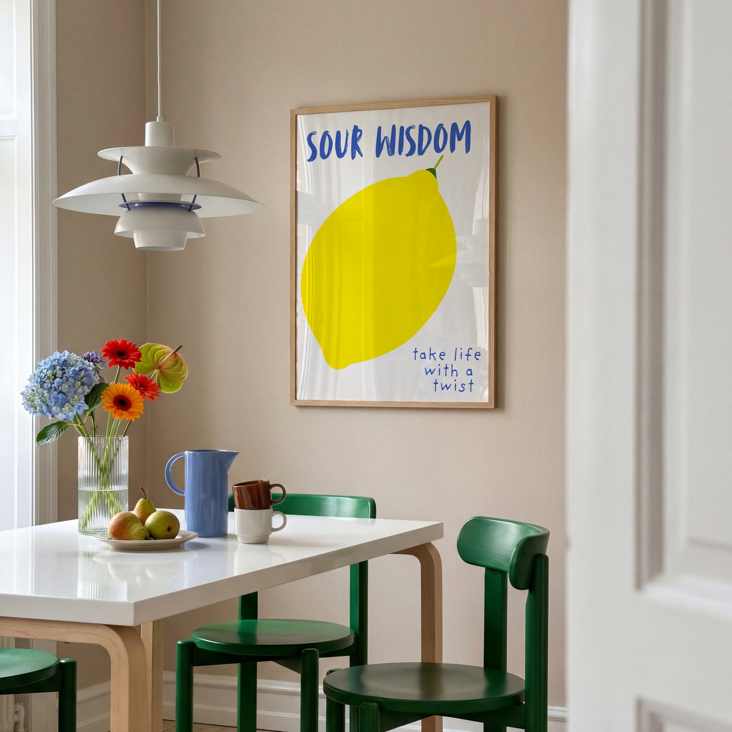 Sour Wisdom Lemon Print - Digital Print