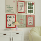 Christmas Print Set of 6 | Vintage Holiday Gallery Wall