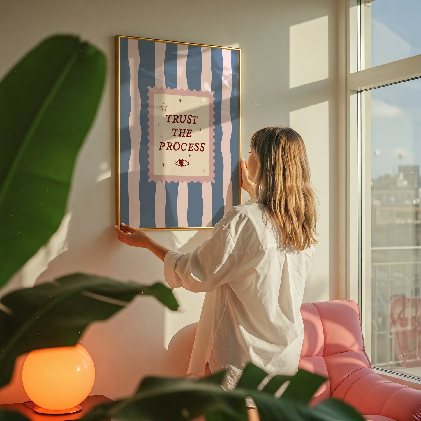 Trust The Process Manifestation Art - Digital Print