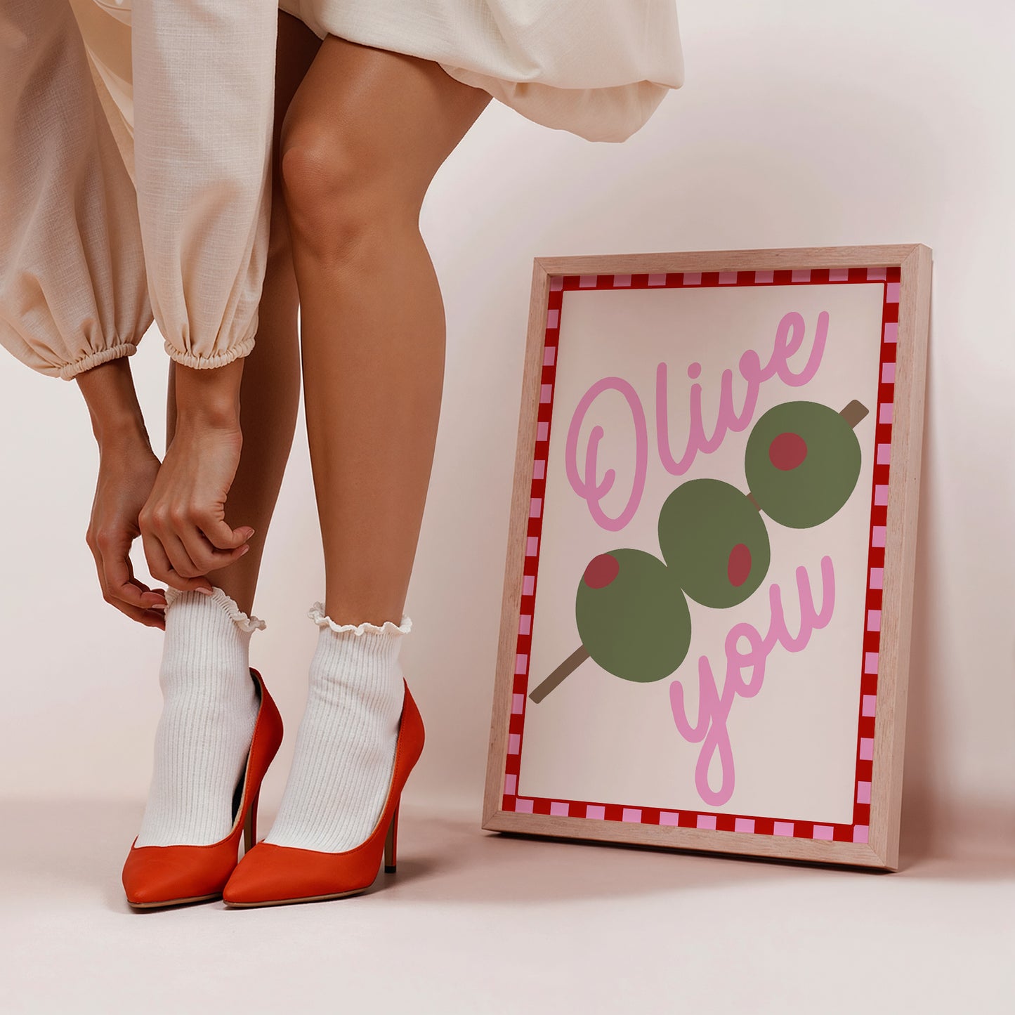 Olive I Love You Print - Digital Print