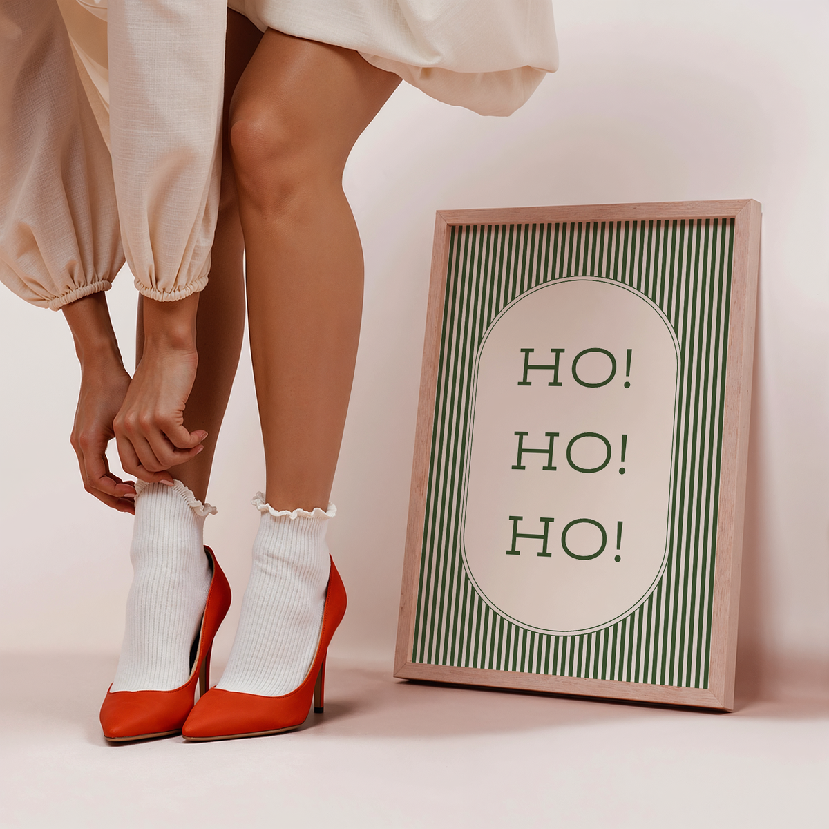 Christmas Print Set of 6 | Vintage Holiday Gallery Wall