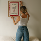 Christmas Print Set of 6 | Vintage Holiday Gallery Wall