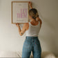 Pink Let Them Quote Art - Empowerment Print - Digital Print