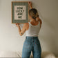 How Lucky Are We Green Striped Print - Digital Print